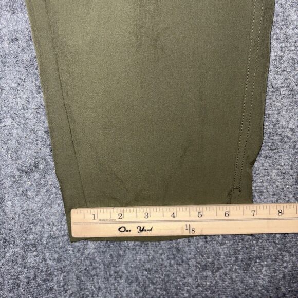 Eddie Bauer Departure Pants Womens Size L Green Lightweight Packable - Picture 9 of 10
